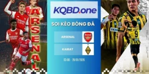 Nhận định soi kèo Arsenal vs Kairat
