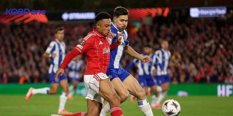 Sức mạnh Nottingham vs Porto